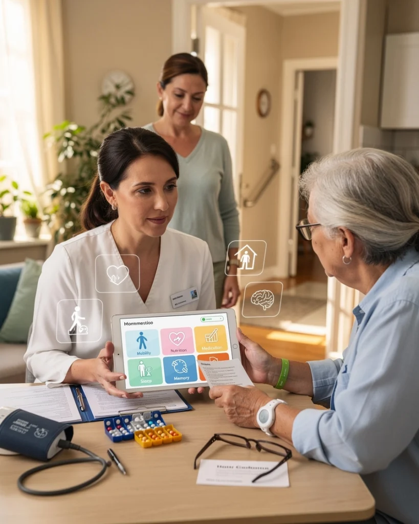 aide aux personnes âgées à domicile